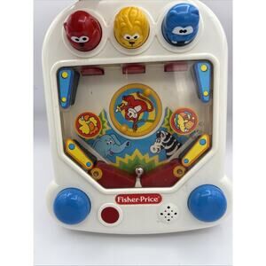Vintage 1992 FISHER PRICE #2400 POP'n PINBALL Wacky Arcade Sounds 3-7